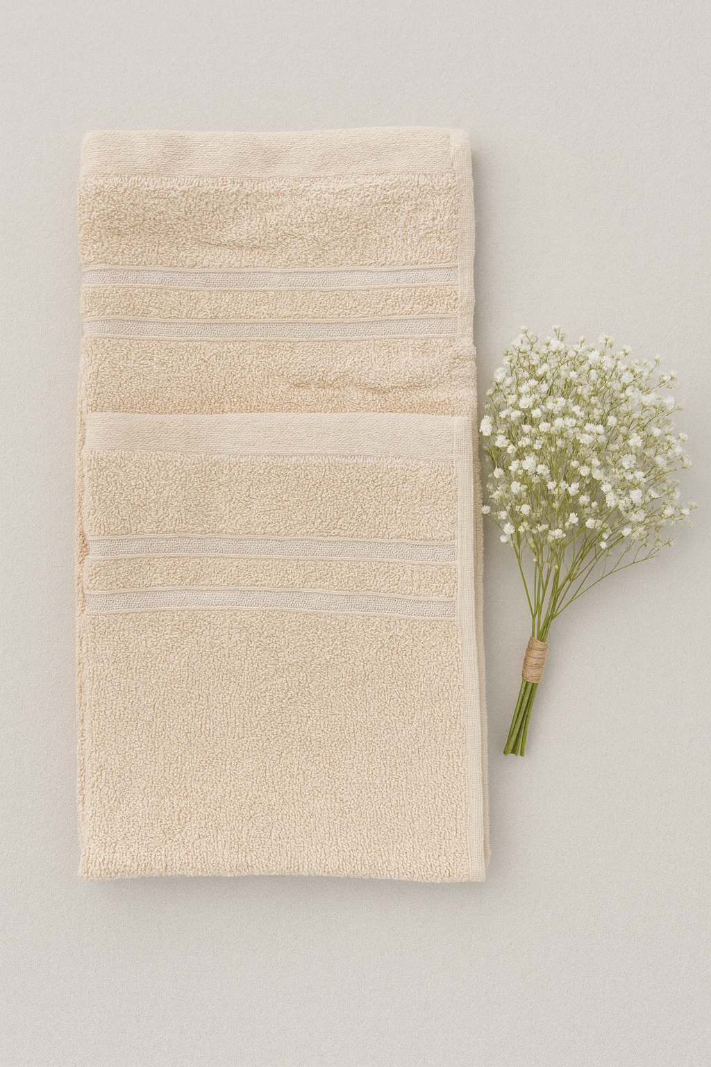 Cream colour Hand Towel