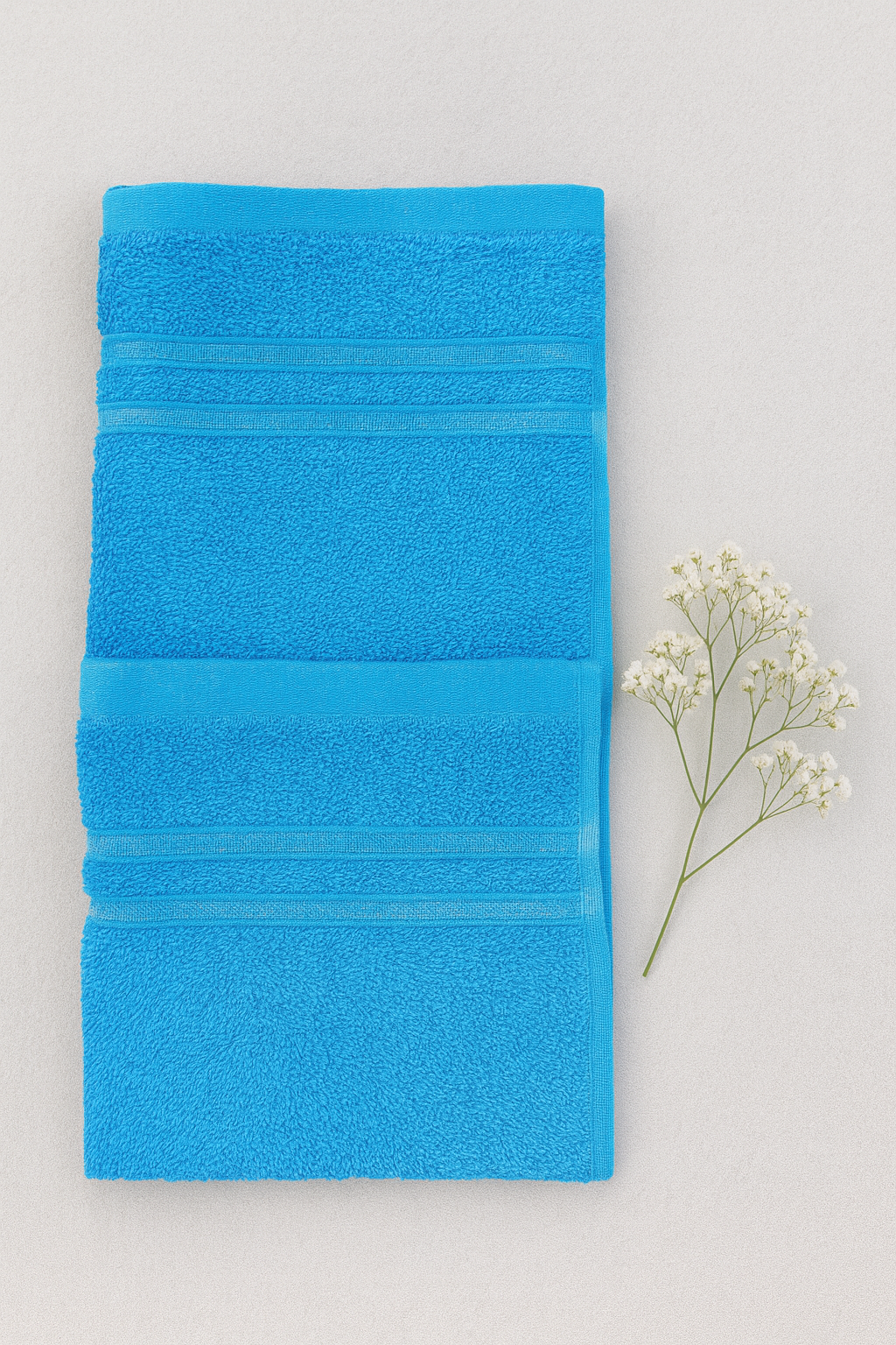 Turquoise Blue Hand Towel
