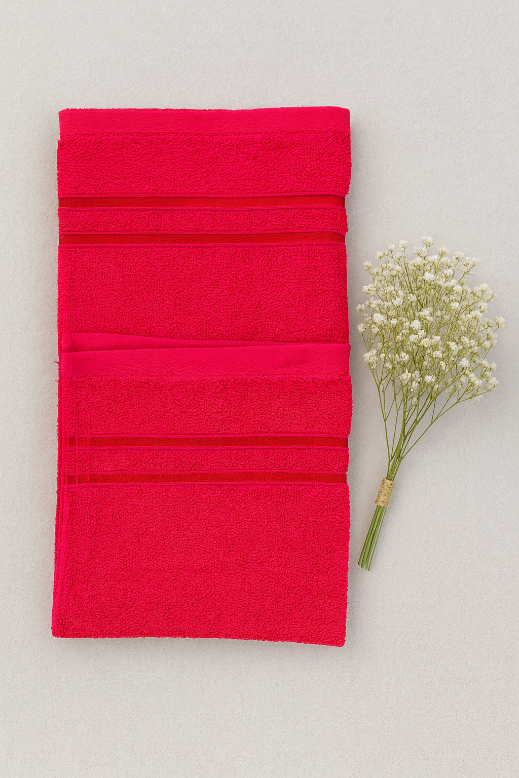 Red Hand Towel
