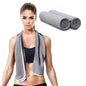 Ultra-Soft Fitness & Workout Towel – Grey