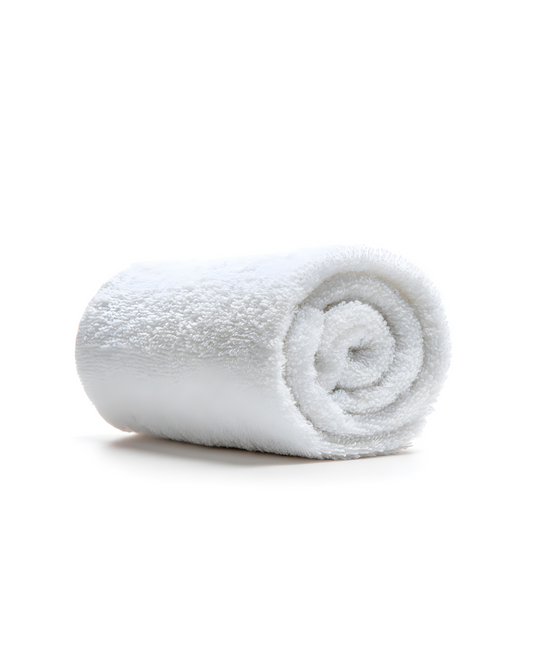 White Bath Towel