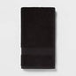 Premium Soft Hand Towel – Black