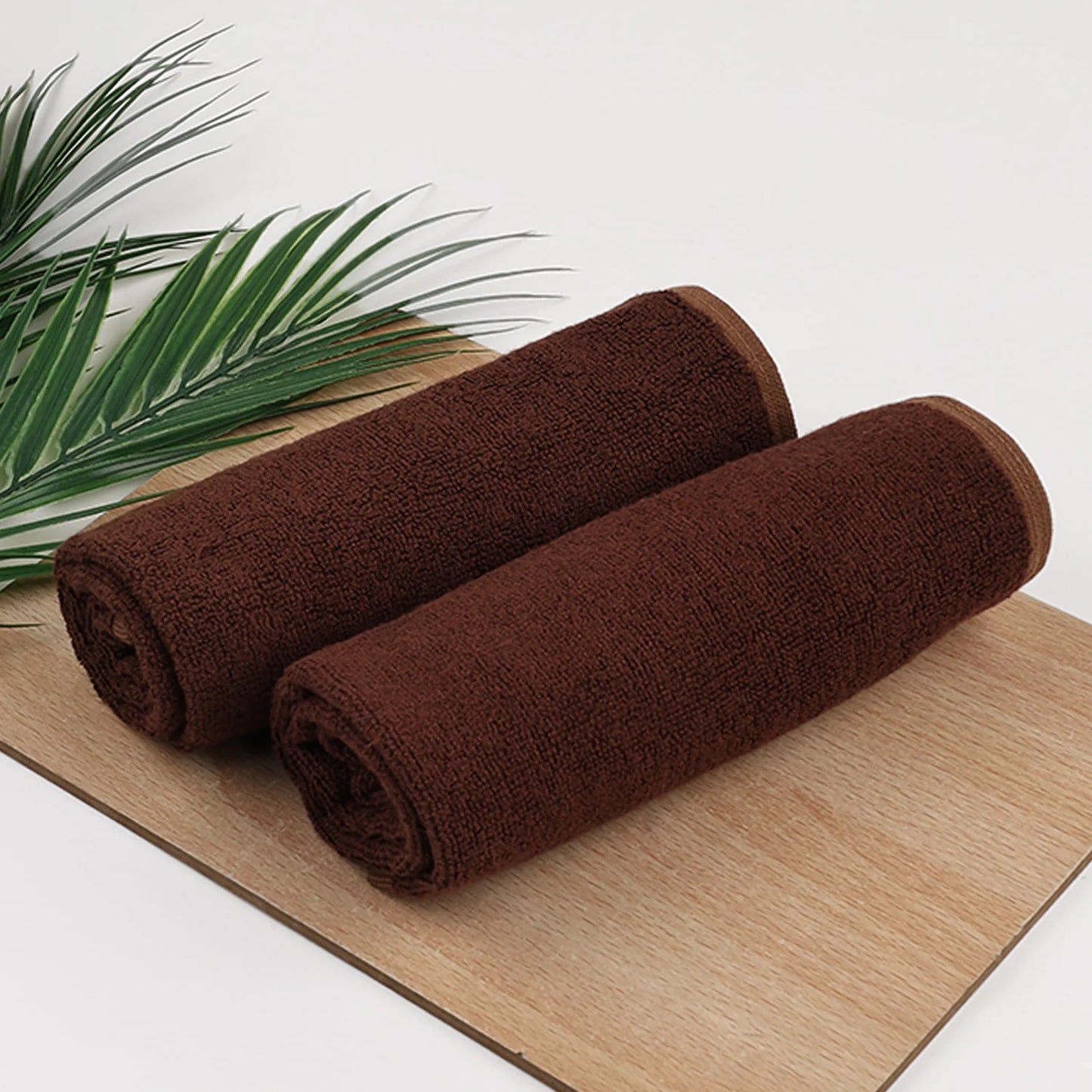 Premium Soft Hand Towel – Dark Brown