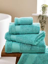 Premium Luxury Bath Towel – Aqua Blue